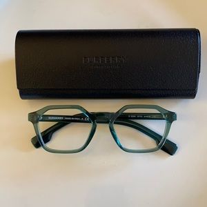 Unique Burberry ophthalmic glasses in bottle green